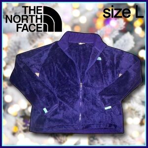 !!super soft!! fluffy purple NORTHFACE winter JACKET size L
